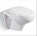 Bathroom Sanitary Ware Round Shape Wall Hanging Toilet P Trap Toilet