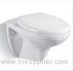 Bathroom Sanitary Ware Round Shape Wall Hanging Toilet P Trap Toilet