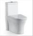 Siphoning Type Bathroom Floor Standing British Western Toilet of Ceramic