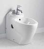 White Color Ceramic Floor Standing Bidet Washdown Water flushing