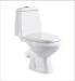 Modern Ceramic Two Piece Floor Standing Toilet For Home Bathroom