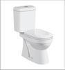Hotel Washroom Ceramic Two Piece Floor Mounted Toilet With Fill Valve