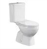 Round Shape Two piece 180mm P-trap Bathroom Toilet Standing on floor