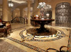 Water-jet Pattern medallion flooring tiles hotel hall interior decoration