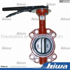 butterfly valve lug wafer flange