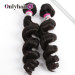 Onlyladyhair Top Quality Virgin Human Hair Extensions loose wave