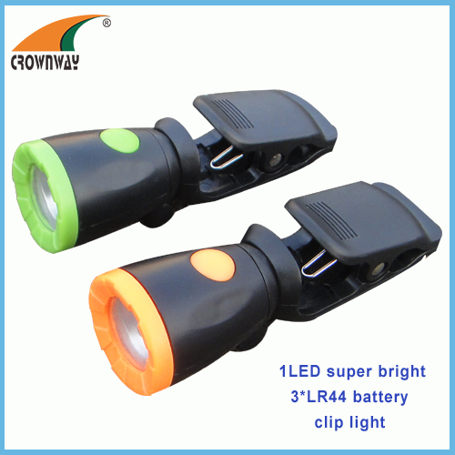 LED Clip lamp work light mini emergency lamp cap light repairing lantern 3LR44 battery CE RoHS approval outdoor lamp