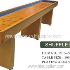Classic Solid Wood Shuffleboard Table