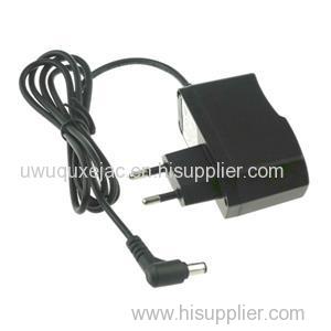 9v 1a European Plug Ac Dc Power Supply With CE ROHS Certification