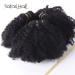 Safarihair 10"-30" Top quality 8A grade Virgin Human Hair Africa Kinky Curly Hair Weaving Natural Black 100g