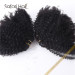 Safarihair 10"-30" Top quality 8A grade Virgin Human Hair Africa Kinky Curly Hair Weaving Natural Black 100g