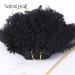 Safarihair 10"-30" Top quality 8A grade Virgin Human Hair Africa Kinky Curly Hair Weaving Natural Black 100g