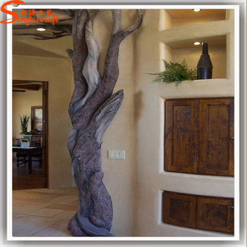 Decoratives tree on wall artificial home decor tree trunk for wall