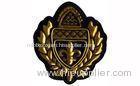 Machine Made Military Beret Badges Adhesive Embroidered Iron On Patches