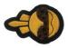 Kids Embroidered Applique Patches Laser Cut With Brown Lepord Fur Glass