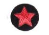 Red Star Embroidered Star Patches Buckles Bullion Wire Blazer Badges