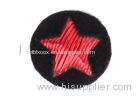Red Star Embroidered Star Patches Buckles Bullion Wire Blazer Badges