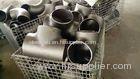 Sand Blasted Steel Pipe Tee Sch80 Butt Weld Reducing Tee For Petroleum