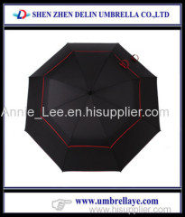 Professional golf wind resistant umbrella golf windproof umbrella golf umbrella