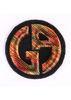 Heat - Sealed Machine Embroidery Badges 3D Embroidered Crest Patches