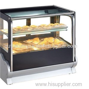 Flat Glass Table Top Pastry Showcase