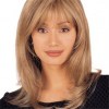 Shoulder Length Blonde Remy Human Hair Wigs