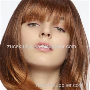 Modern Auburn Straight 12" Human Hair Wigs