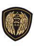 3D Embossed Machine Embroidered Badges Unfirm Embroidered Military Patches