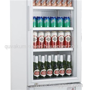 1 Door Direct Cooling Upright Showcase Without Canopy