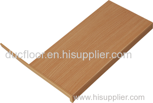 pvc windowsill board wood like