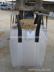 Top open double line reinforced big bag