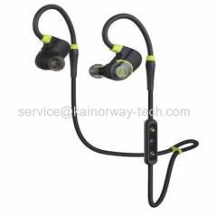 Audio-Technica ATH-SPORT4 BK Wireless Stereo Headset Earphones Black