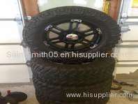 Nitto Grapplers On Black Ultra Thunder Rims