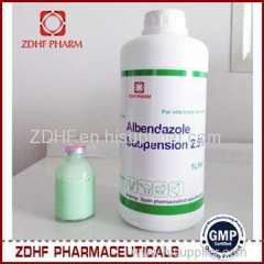 1L 500ml 250ml 2.5% Albendazole Suspension For Cattle Horse Camel