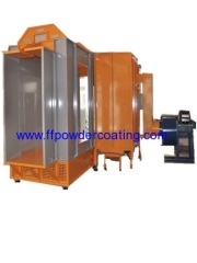 powder spray coating booth