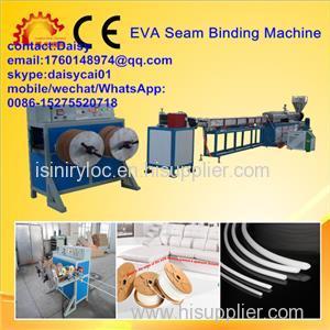 eva foam sofa solid piping/seam binding/profile extrusion machine