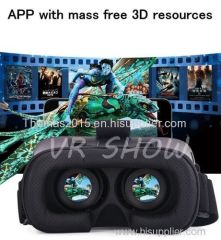 2016 Vr 3D Glasses Vertual Reality Google Cardboard Vr Box 3D Imax Cinema for Smart Phone