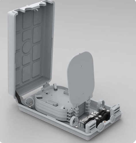 Optical Indoor wallbox details as per description below