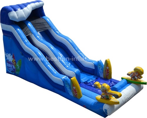 Surfs up inflatable slide commercial for sale