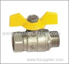 Brass Ball Valve For Gas