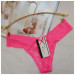 ladies sexy thong panties stock women G-string panties lace fabric thong panties