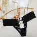 ladies sexy thong panties stock women G-string panties lace fabric thong panties