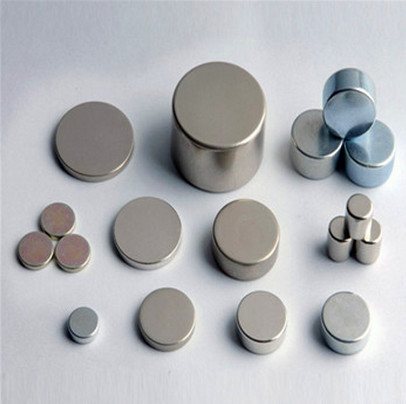 strong flat neodymium disc magnets for motors plated zinc/nickel