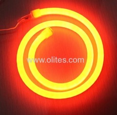 orange led neon rope lights 12v
