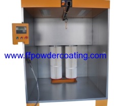 manual powder coating booth