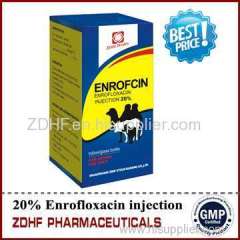 Poultry worms treatment 50ml 100ml 10% 20% injection enrofloxacin