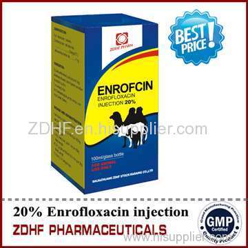 Poultry worms treatment 50ml 100ml 10% 20% injection enrofloxacin