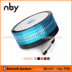NBY-500 Portable LED Round Bluetooh Speakers