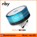 NBY-500 Portable LED Round Bluetooh Speakers