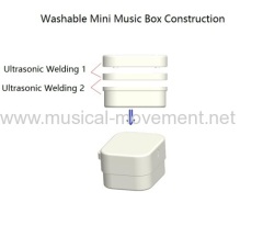 SMALLER WASHABLE MUSIC BOX PULL STRING